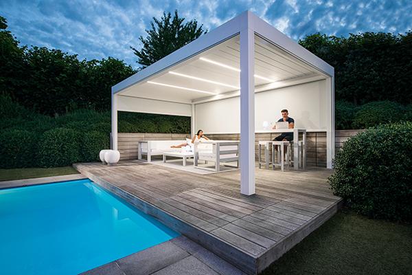 Pergola bioclimatique confort menuiseries 65800 Orleix proche Tarbes