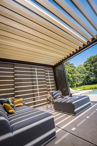 Pergola bioclimatique confort menuiseries 65800 Orleix proche Tarbes