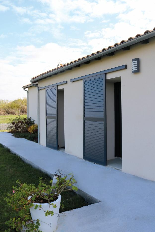 Volet coulissant aluminium confort menuiseries 65800 Orleix proche Tarbes